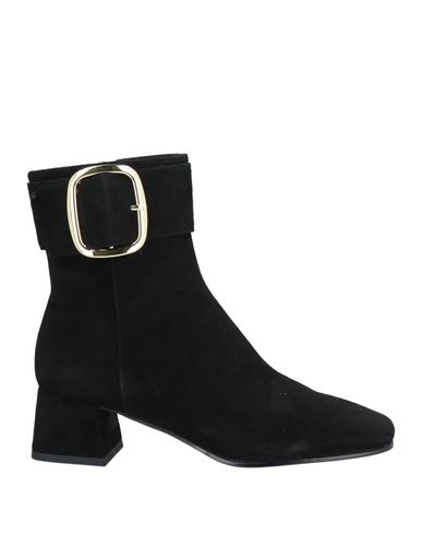 Shop Bibi Lou Woman Ankle Boots Black Size 8 Leather