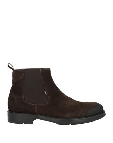 Shop Blauer Man Ankle Boots Dark Brown Size 7.5 Leather
