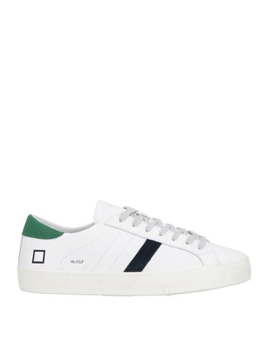 Date D. A.t. E. Man Sneakers White Size 12 Calfskin