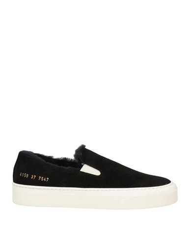 Shop Common Projects Woman By  Woman Sneakers Black Size 6 Leather