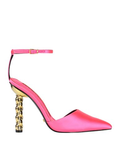 Shop Kat Maconie Woman Pumps Fuchsia Size 7 Polyethylene, Cow Leather In Pink