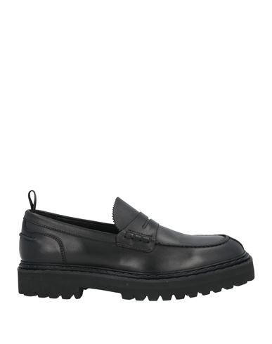 Shop Officine Creative Italia Man Loafers Black Size 10 Leather