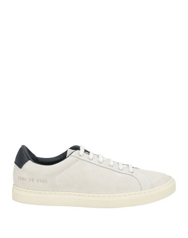 Shop Common Projects Woman By  Woman Sneakers Light Grey Size 6 Leather