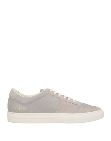 Shop Common Projects Man Sneakers Light Grey Size 7 Leather