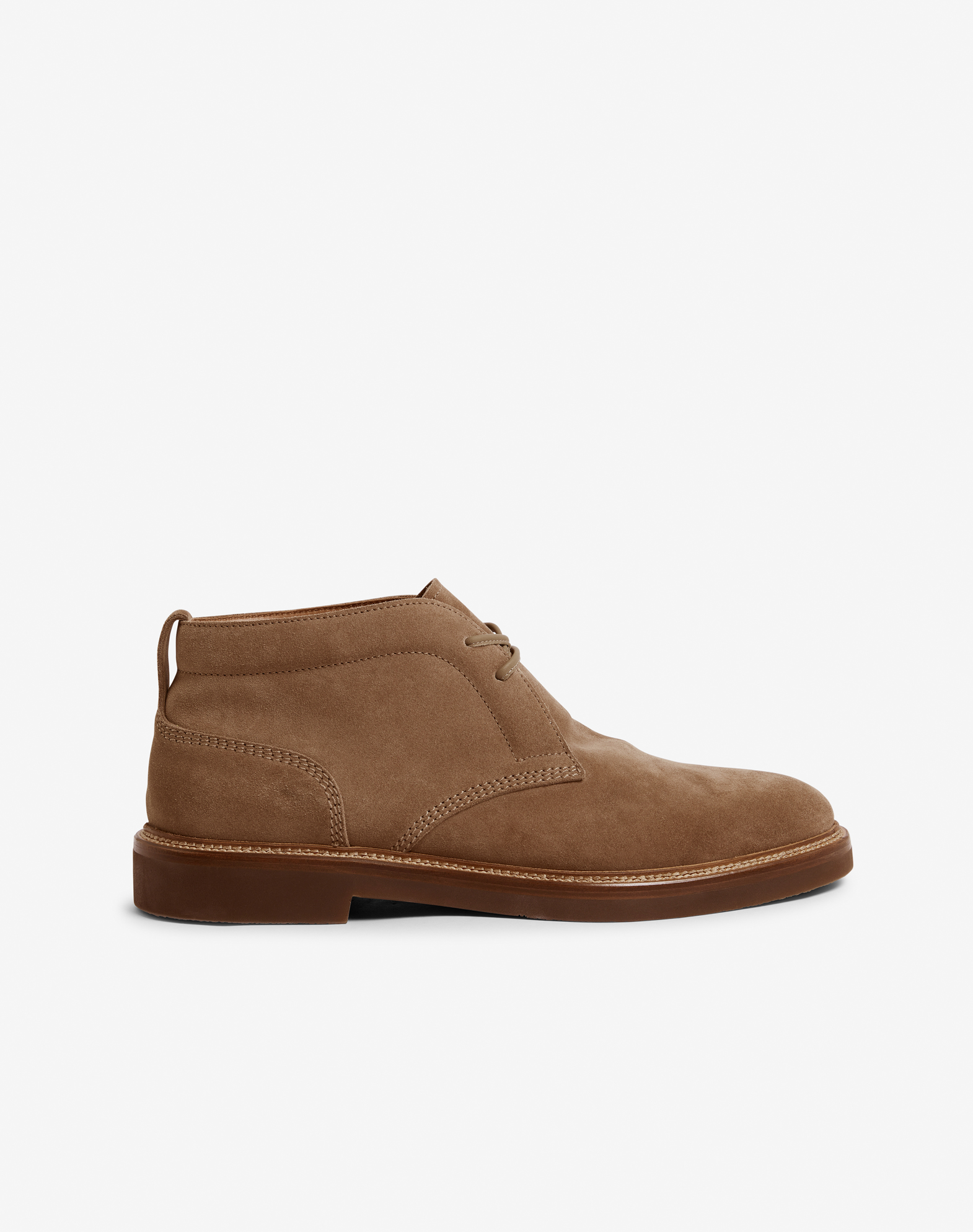 Shop Dunhill Apsley Desert Boots In Brown