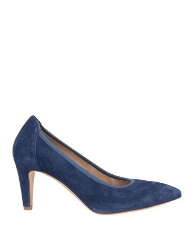 Melluso Woman Pumps Midnight Blue Size 6 Leather