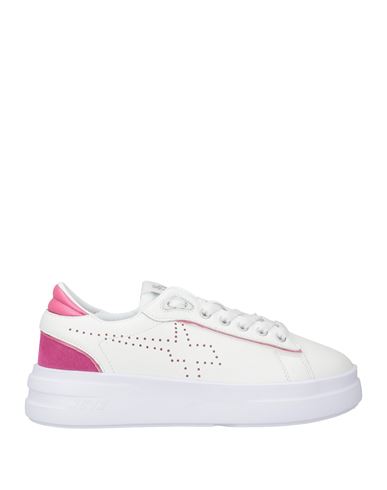 Shop W6yz Woman Sneakers White Size 7 Calfskin