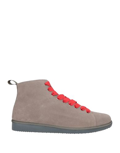 Pànchic Panchic Man Sneakers Grey Size 12 Leather In Gray