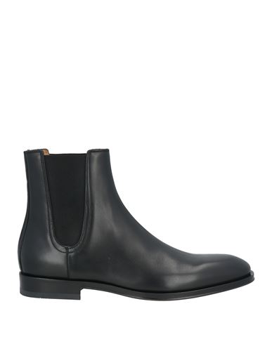 Shop Ferragamo Man Ankle Boots Black Size 7.5 Leather