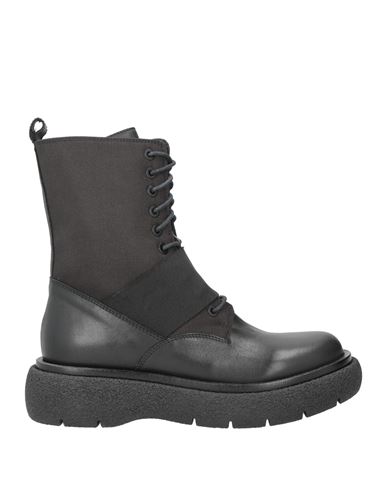 Shop Carmens Woman Ankle Boots Black Size 8 Textile Fibers, Leather