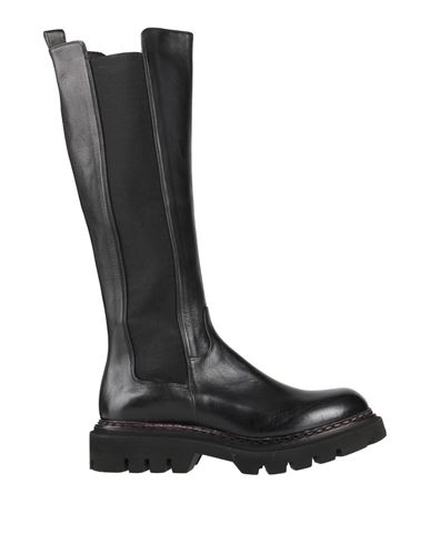 Jp/david Woman Boot Black Size 10 Leather