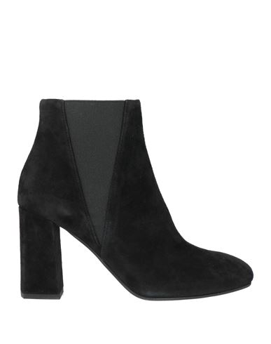 Shop Pollini Woman Ankle Boots Black Size 7 Leather