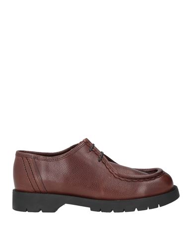 Shop Kleman Man Lace-up Shoes Dark Brown Size 9 Leather