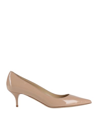 Shop Jimmy Choo Woman Pumps Blush Size 7.5 Leather In Pink