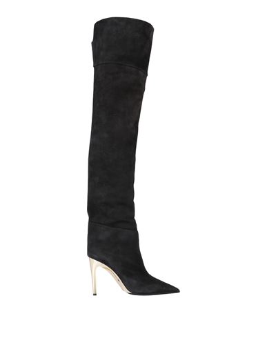 Jimmy Choo Woman Boot Black Size 8 Leather In Multi