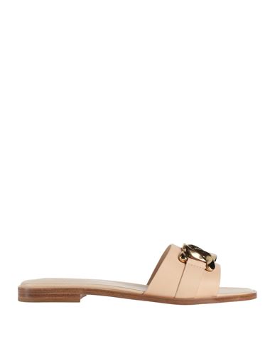 Shop Tod's Woman Sandals Light Pink Size 5.5 Leather
