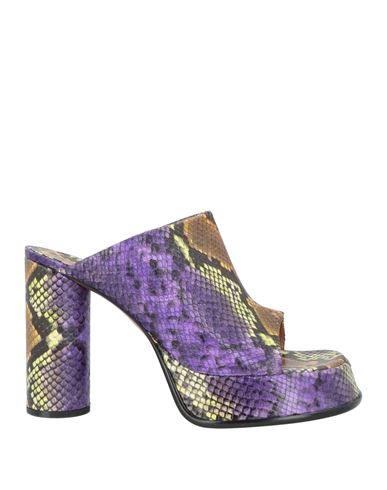 Shop Ambush Woman Sandals Purple Size 6 Leather