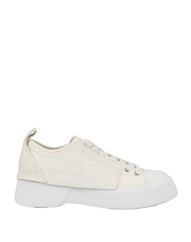 Shop Jw Anderson Sneakers Man Sneakers White Size 12 Leather