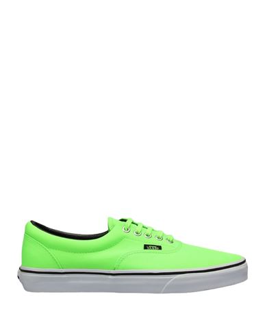Vans Sneakers Man Sneakers Fluorescent Green Size 9 Polyester In Multi