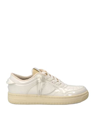 Philippe Model Sneakers Woman Sneakers White Size 8 Other Fibres In Neutral