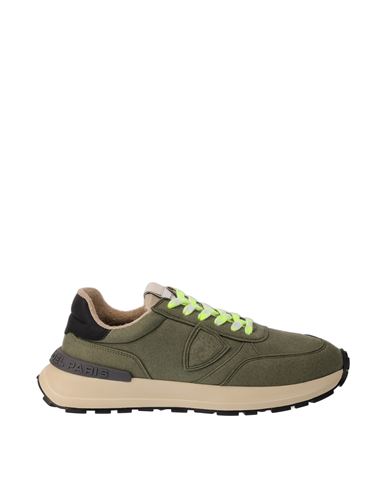 Shop Philippe Model Sneakers Man Sneakers Green Size 9 Leather