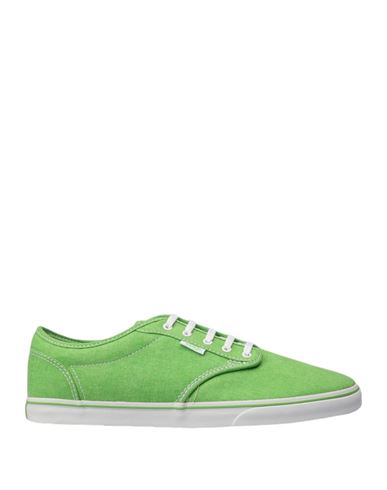 Vans Sneakers Man Sneakers Green Size 9 Polyester In Multi