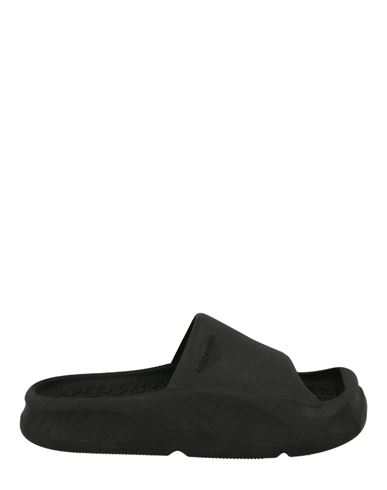 Shop Heron Preston Eco Moulded Slider Woman Sandals Black Size 8 Rubber