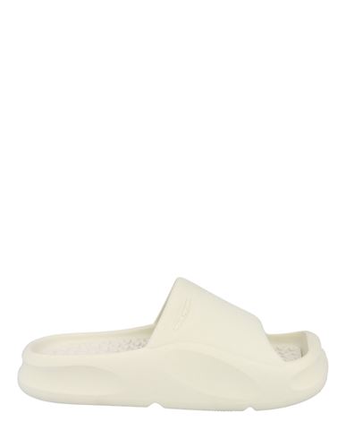 Shop Heron Preston Eco Moulded Slider Woman Sandals White Size 8 Rubber