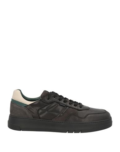 Shop Nero Giardini Man Sneakers Black Size 6 Leather