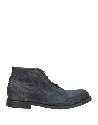 Shop Le Ruemarcel Man Ankle Boots Steel Grey Size 9 Leather