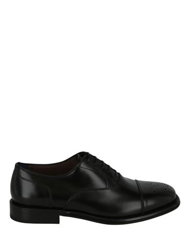Shop Ferragamo Maxime Oxfords Man Lace-up Shoes Black Size 8.5 Calfskin