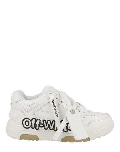 Shop Off-white Out Of Office Low-top Sneakers Woman Sneakers Multicolored Size 8 Calfskin, Polyester In Fantasy
