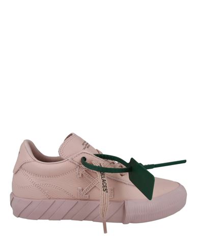 Shop Off-white Low Vulcanized Leather Sneakers Woman Sneakers Pink Size 5 Calfskin