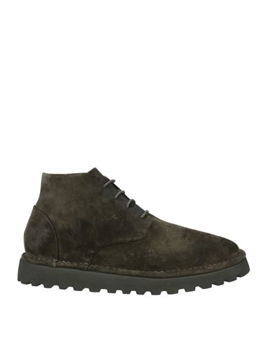 Marsèll Man Ankle Boots Military Green Size 8.5 Leather In Green