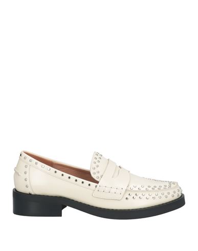 Bibi Lou Woman Loafers Off White Size 8 Leather