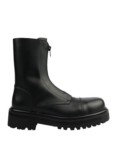 Vetements Leather Boots Man Boot Black Size 8 Leather