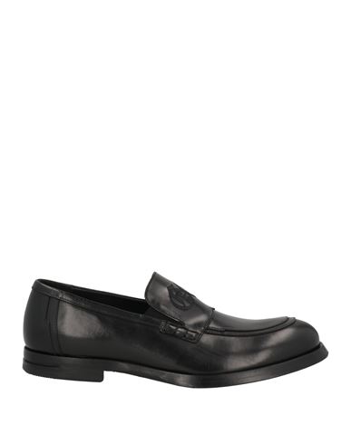 Giovanni Conti Man Loafers Black Size 8 Calfskin