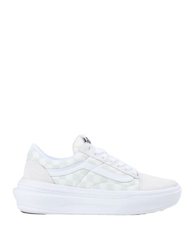 Vans Man Sneakers White Size 8.5 Leather, Textile Fibers