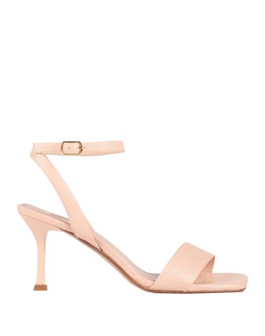Lara May Woman Sandals Blush Size 8 Leather In Pink