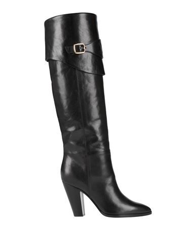 Celine Woman Boot Black Size 8 Leather