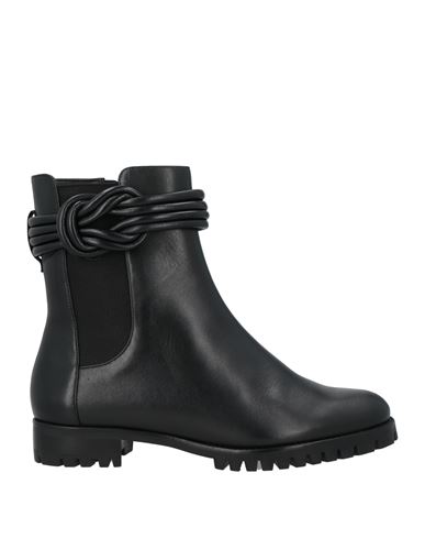 Alexandre Birman Woman Ankle Boots Black Size 8 Leather