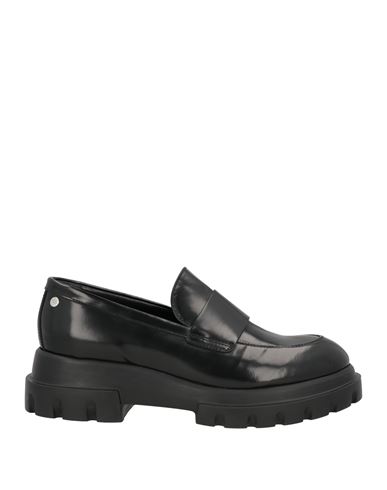 Agl Attilio Giusti Leombruni Agl Woman Loafers Black Size 6 Leather