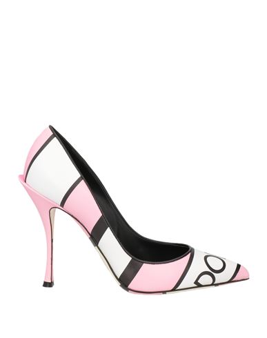 Dolce & Gabbana Woman Pumps Pink Size 8.5 Leather