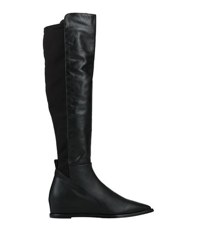 Eqüitare Equitare Woman Boot Black Size 8 Leather, Textile Fibers
