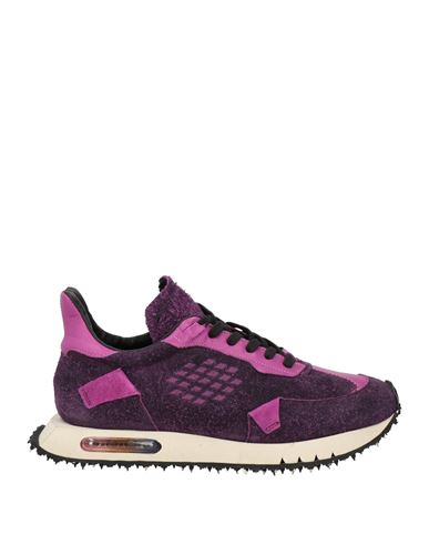 Bepositive Woman Sneakers Purple Size 6 Leather In Multi