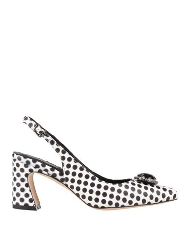 Tosca Blu Woman Pumps White Size 5 Leather In White