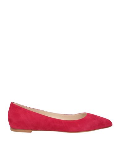 Ralph & Russo Woman Ballet Flats Red Size 8 Leather