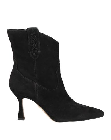 Sam Edelman Woman Ankle Boots Black Size 7.5 Leather