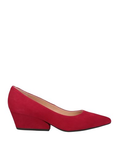 Unisa Woman Pumps Brick Red Size 8 Leather