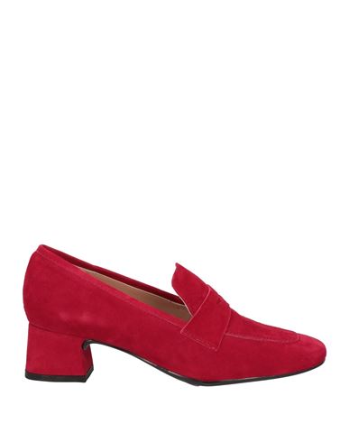 Unisa Woman Loafers Brick Red Size 8 Leather